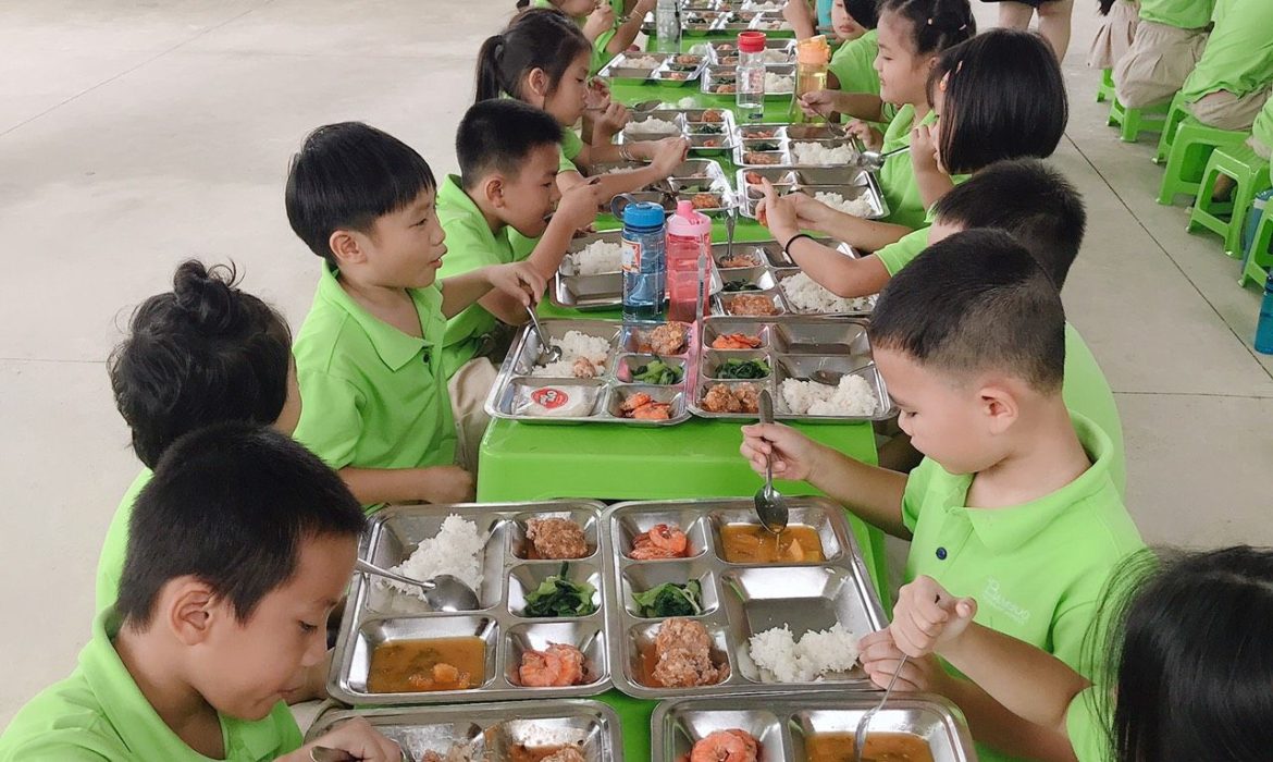 Thực đơn bán trú khối tiểu học- Bamboo School(từ 26-30/10/2020)