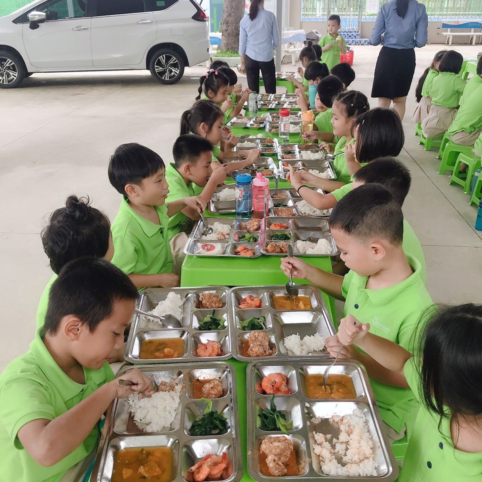 Thực đơn bán trú khối tiểu học- Bamboo School(từ 26-30/10/2020)