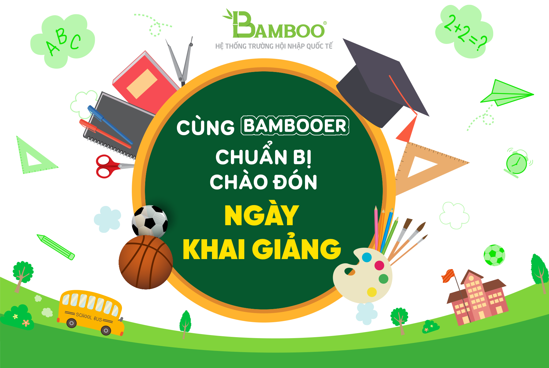 Lễ khai giảng Bamboo School