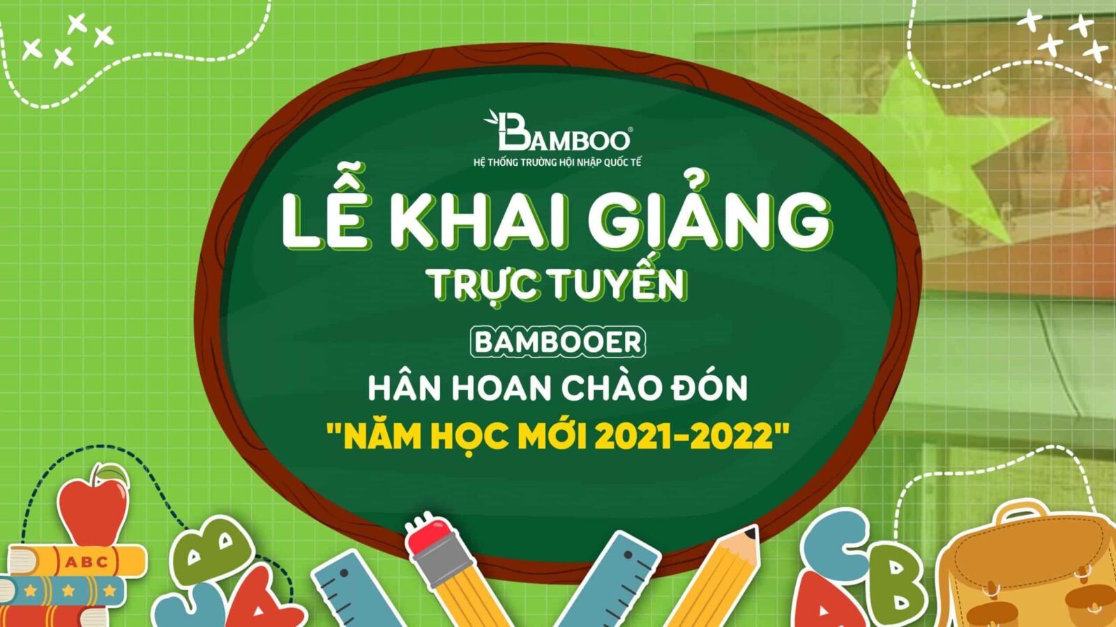 LỄ KHAI GIẢNG ĐẶC BIỆT NĂM HỌC 2021-2022 TẠI BAMBOO SCHOOL DÀNH CHO KHỐI THPT