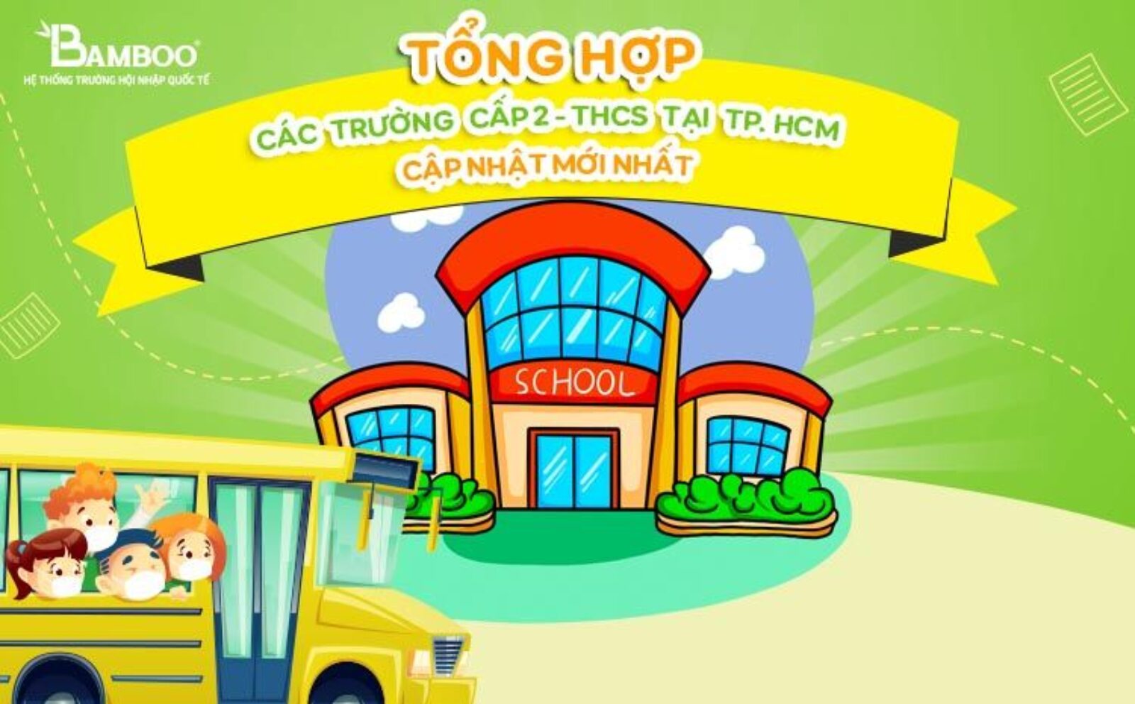 Tổng hợp danh sách các trường cấp 2 tại TP. HCM mới nhất