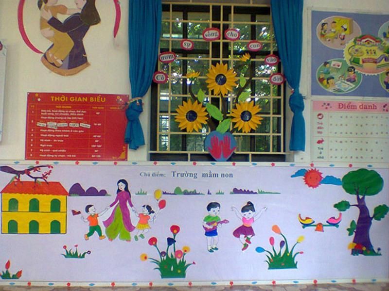 100+ Mẫu trang trí lớp học tiểu học đơn giản cho các ngày lễ Tết