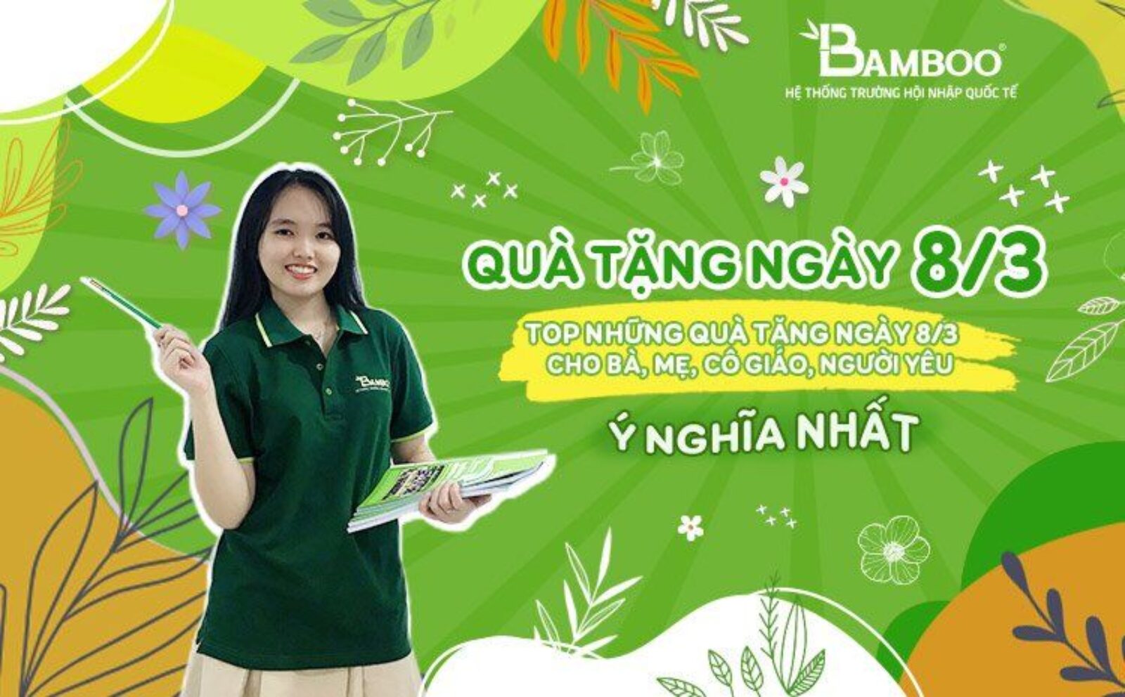 Gợi ý quà tặng 8/3 cho bà, mẹ, cô giáo, người yêu ý nghĩa nhất