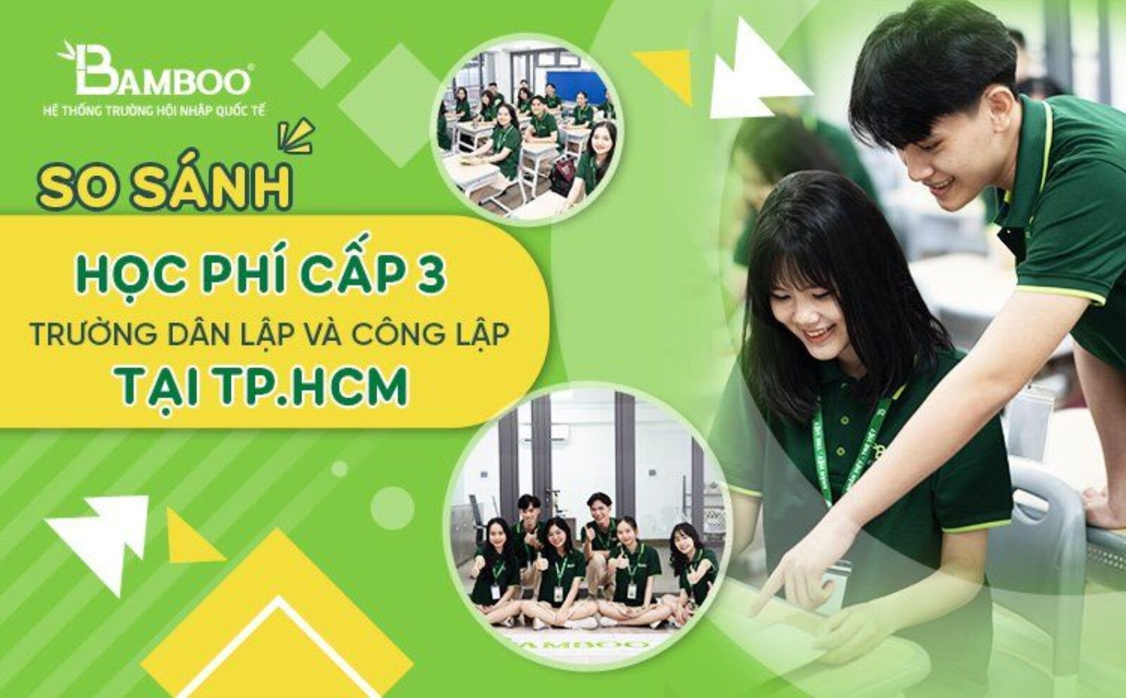 So Sánh Học Phí Cấp 3 Trường Dân Lập Và Công Lập Tại TP.HCM