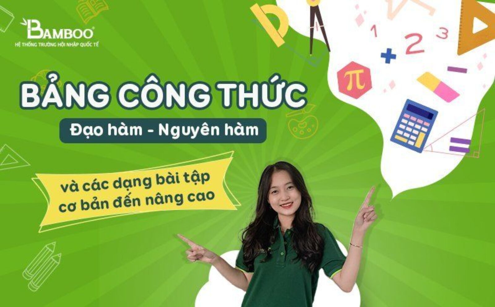 công thức đạo hàm