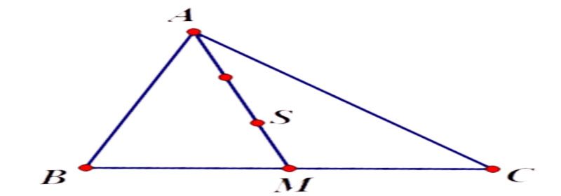 Cách thăm dò trọng tâm hình tam giác