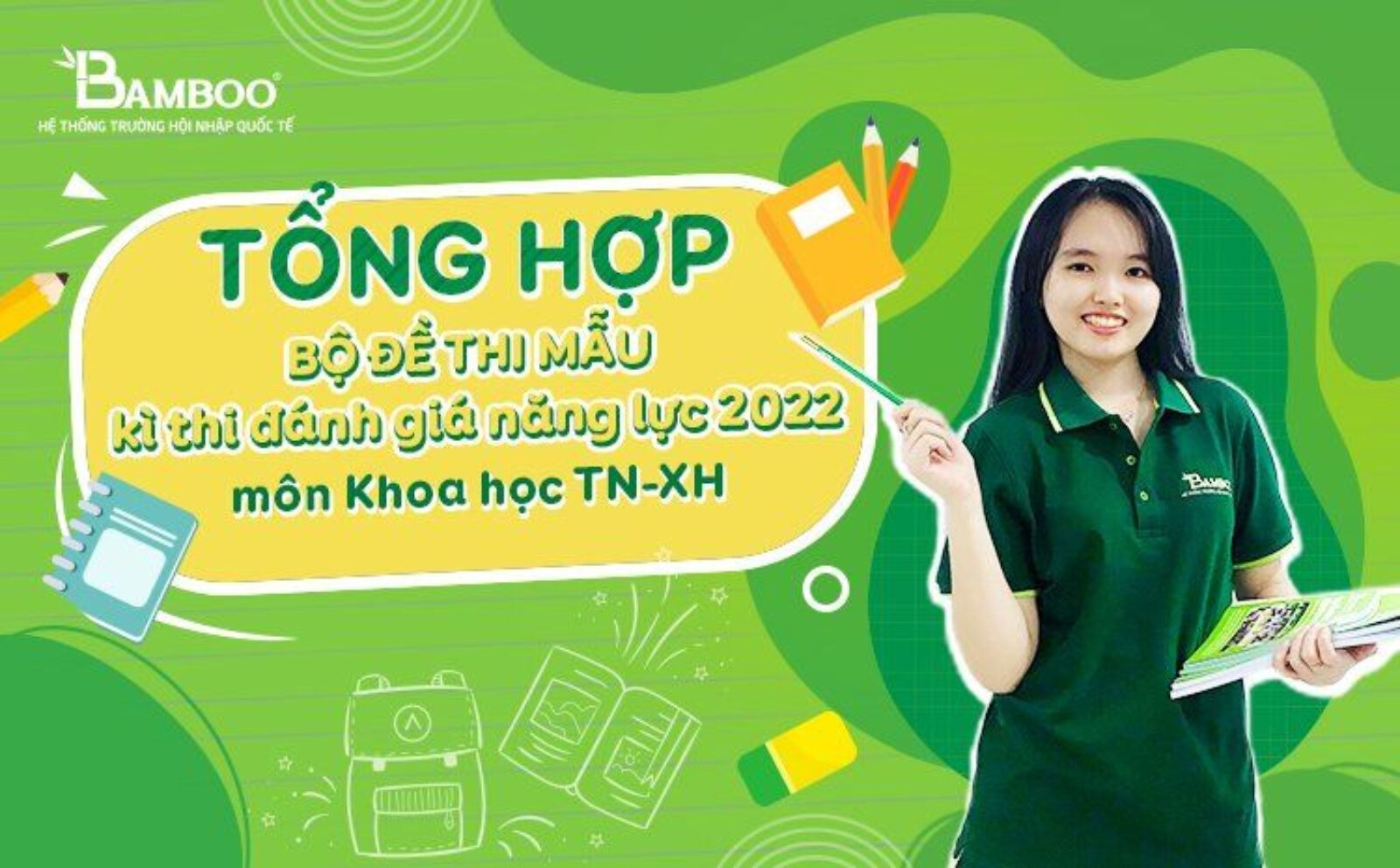 đề thi mẫu kì thi ĐGNL 2022 môn Khoa học TN-XH