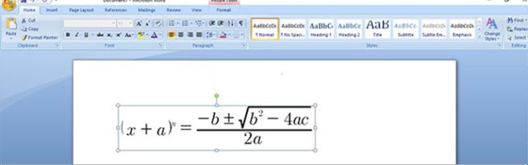 7 cách viết kí hiệu toán học trong word đơn giản nhất