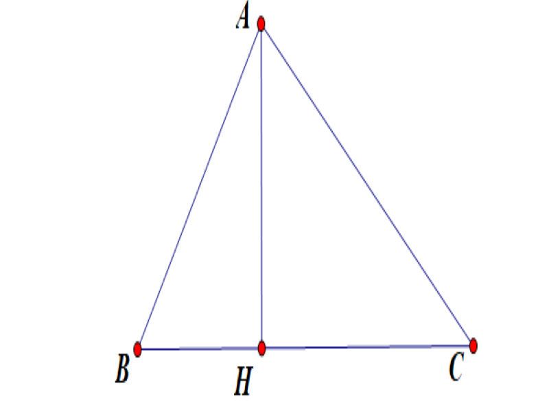 Công thức tính đàng cao nhập tam giác vuông