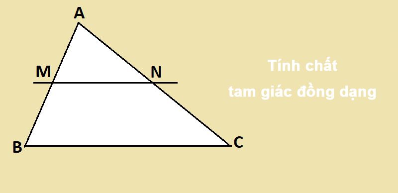 Tính hóa học tam giác đồng dạng