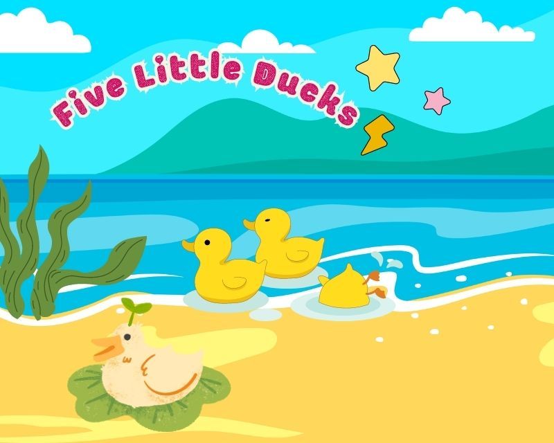 Five Little Ducks - bài hát tiếng Anh cho bé 