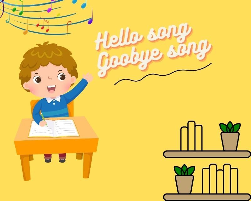 Hello song, Goodbye song - bài hát tiếng Anh cho bé 
