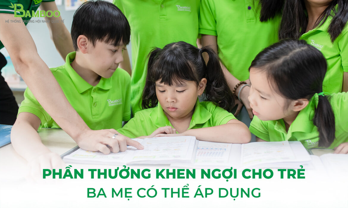 Phần thưởng khen ngợi cho trẻ
