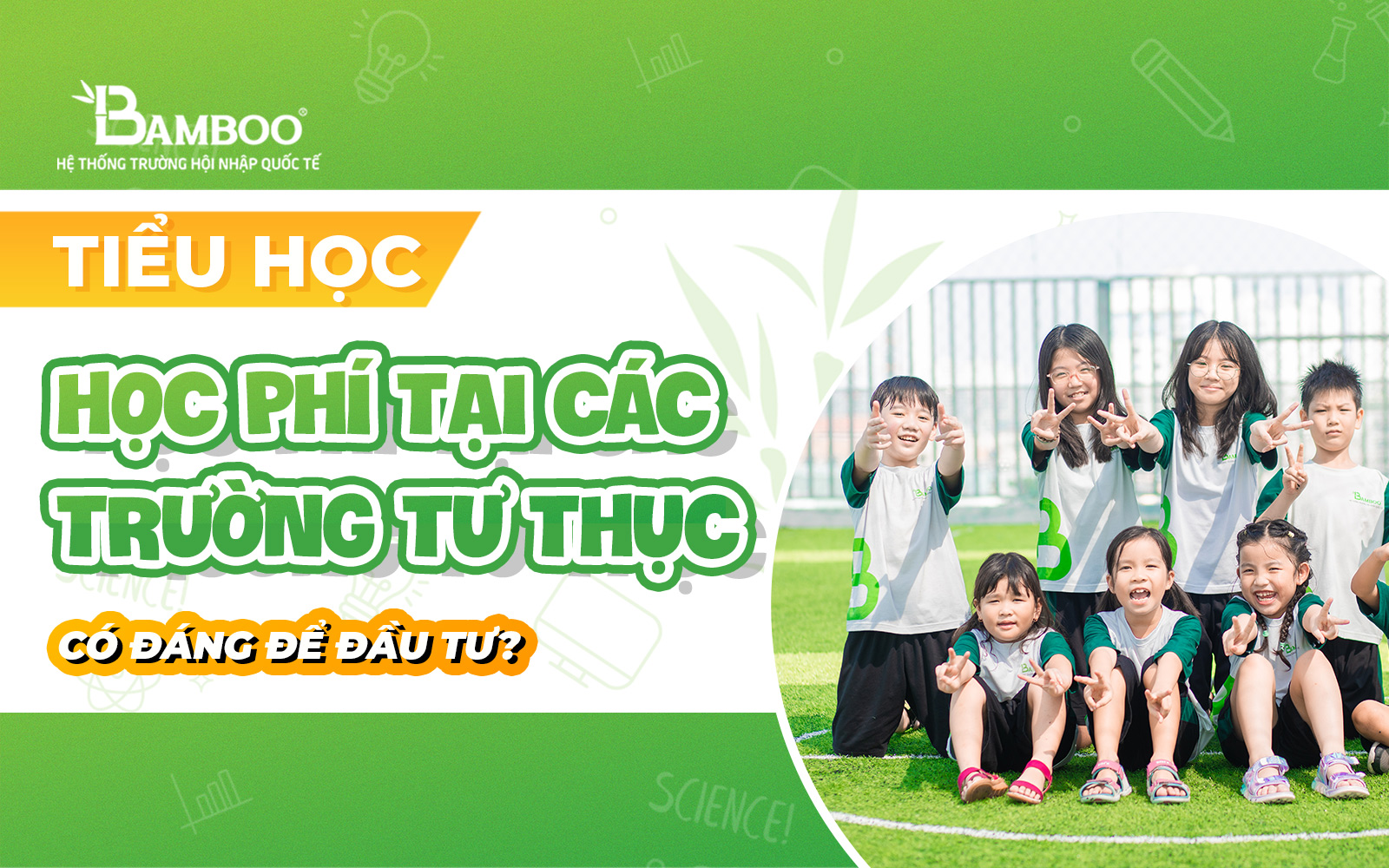 Học phí tiểu học tại các trường tư thục: Có đáng để đầu tư?