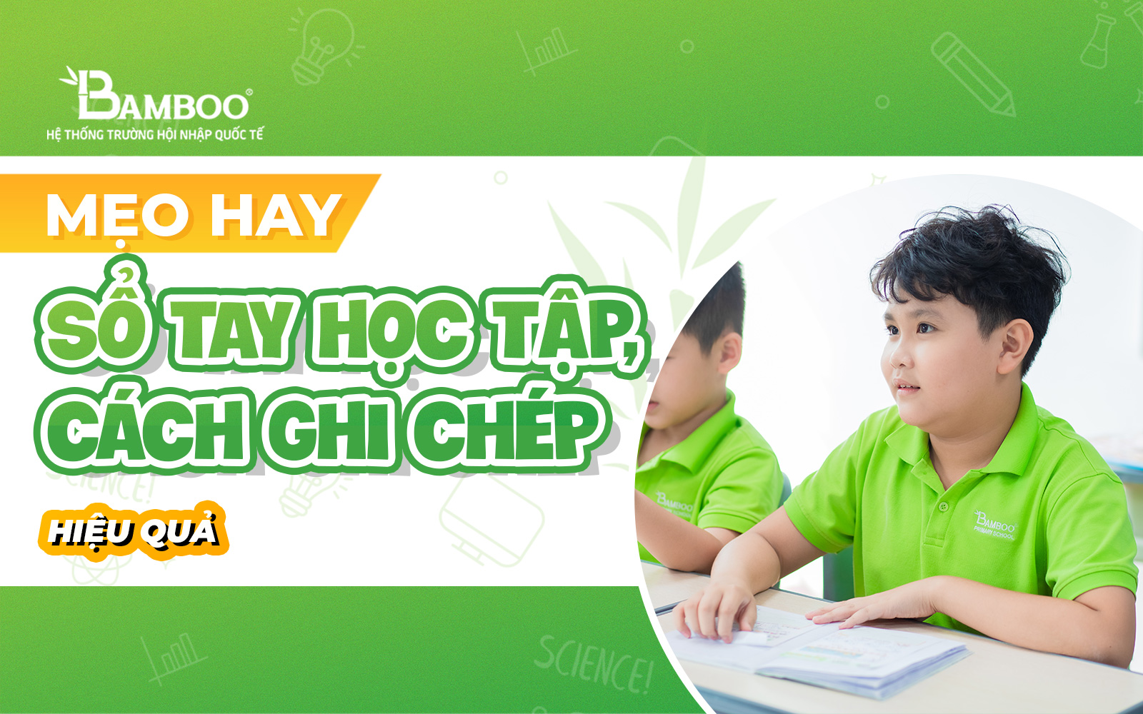 Sổ tay học tập và cách ghi chép hiệu quả: Mẹo hay từ chuyên gia