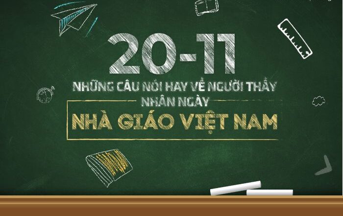 Gợi ý những lời chúc 20/11 thầy cô nào cũng muốn nhận 