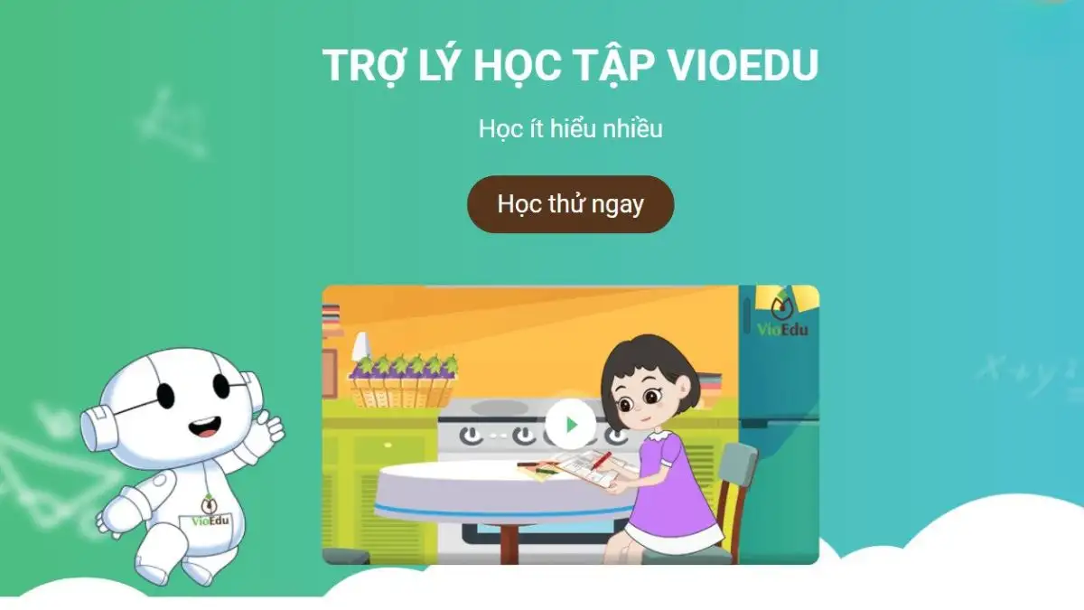 VioEdu – Nền tảng học thông minh AI