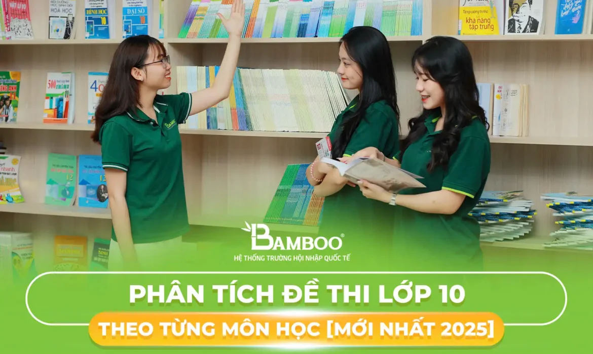Phân tích đề thi lớp 10 theo từng môn học [Mới nhất 2025]