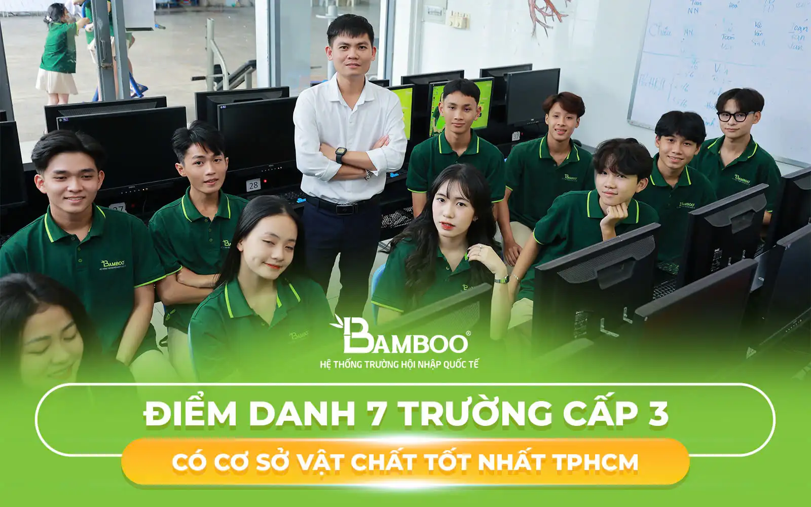 Điểm danh 7 trường cấp 3 có cơ sở vật chất tốt nhất TP.HCM