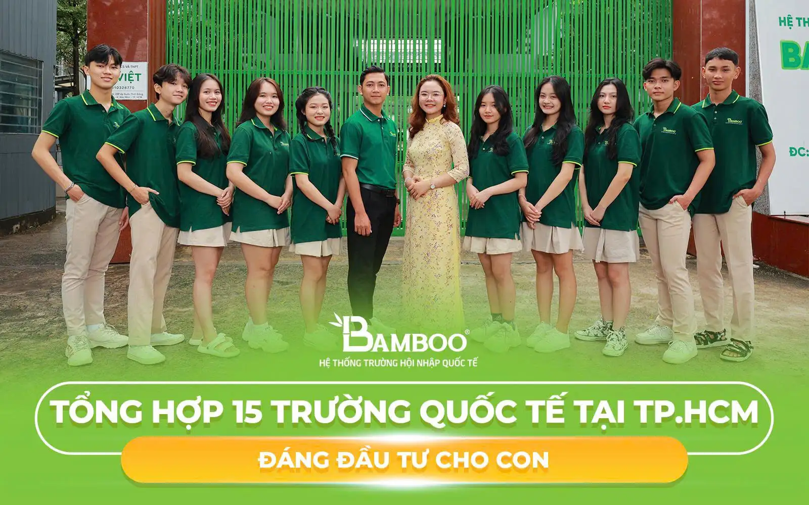 Các trường quốc tế tại tpchm