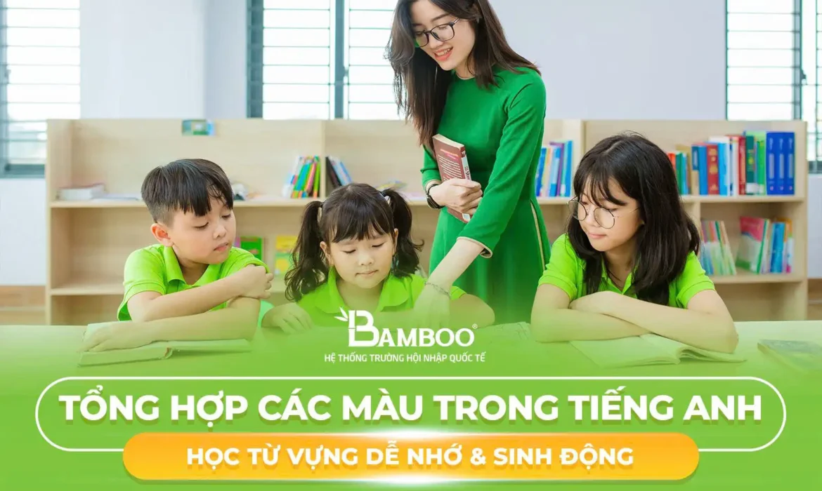 Các màu trong tiếng anh