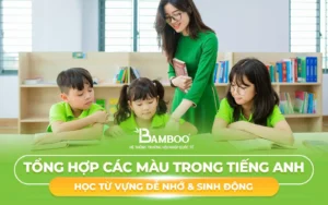 Các màu trong tiếng anh