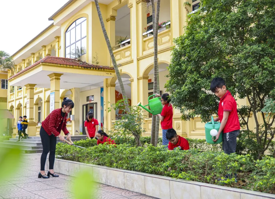 Trường học xanh là gì