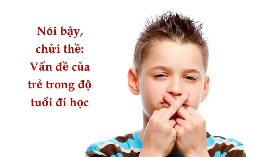 trẻ nói tục nói bậy