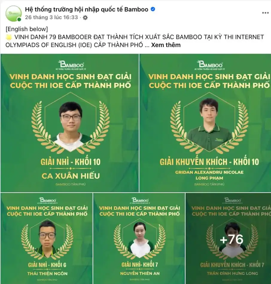 Vinh danh Bammbooer
