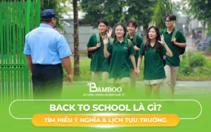 Back to School Là Gì?