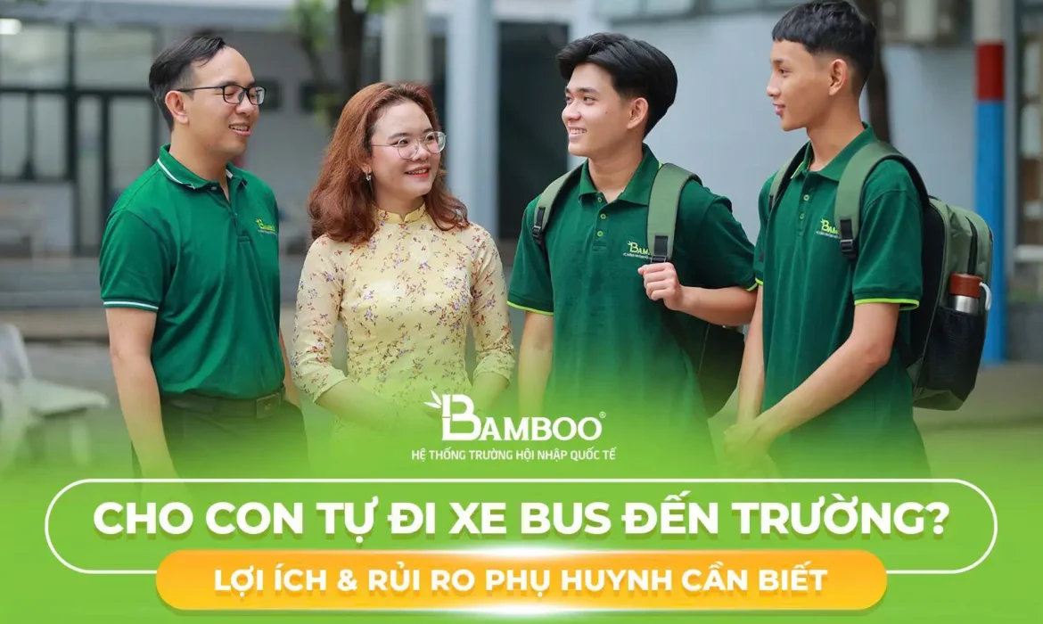 Có Nên Cho Con Tự Đi Xe Bus Đến Trường?
