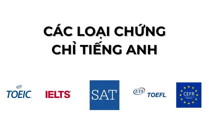 Các chứng chỉ & bằng cấp hỗ trợ ngành ngôn ngữ anh