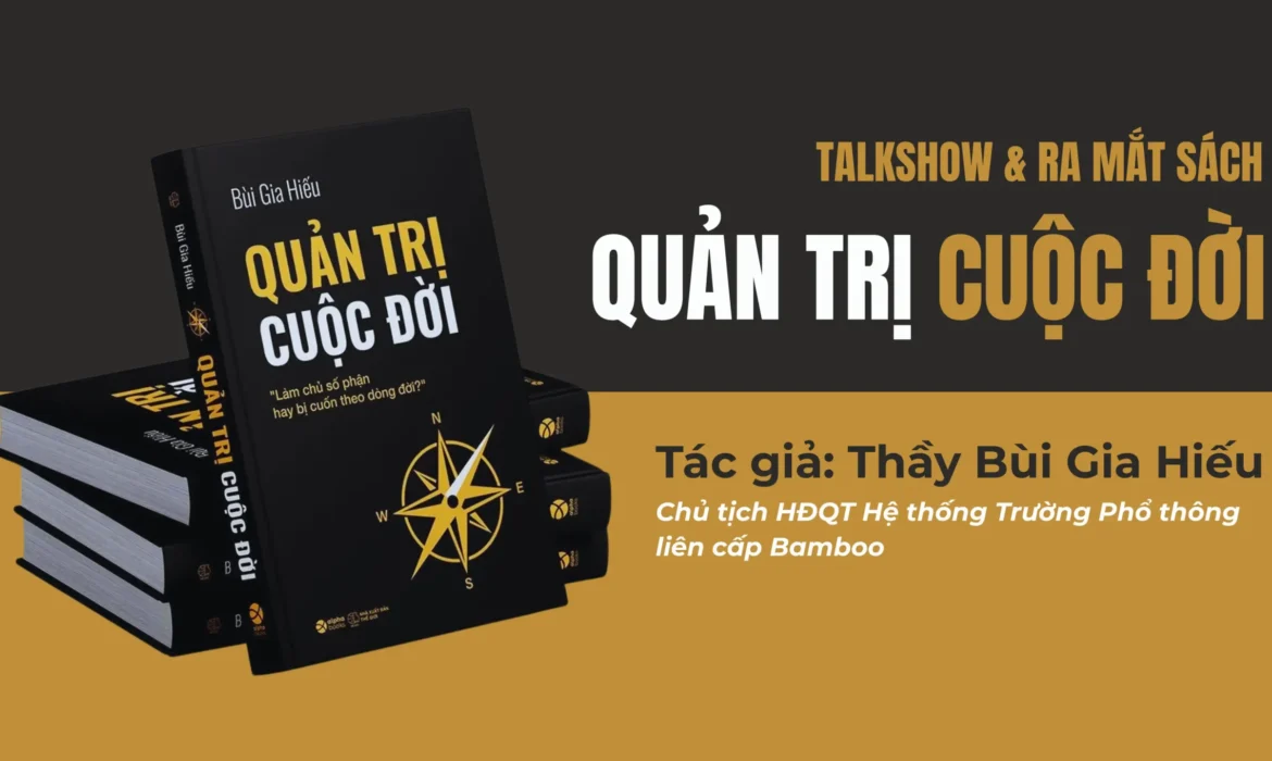 HTV9 ĐƯA TIN VỀ BUỔI RA MẮT SÁCH “QUẢN TRỊ CUỘC ĐỜI” – TỰ TAY ĐIỀU HÀNH CUỘC ĐỜI NHƯ CEO CỦA CHÍNH SỐ PHẬN