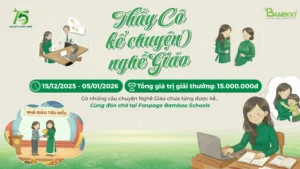 PHÁT ĐỘNG CUỘC THI THẦY CÔ KỂ CHUYỆN NGHỀ GIÁO