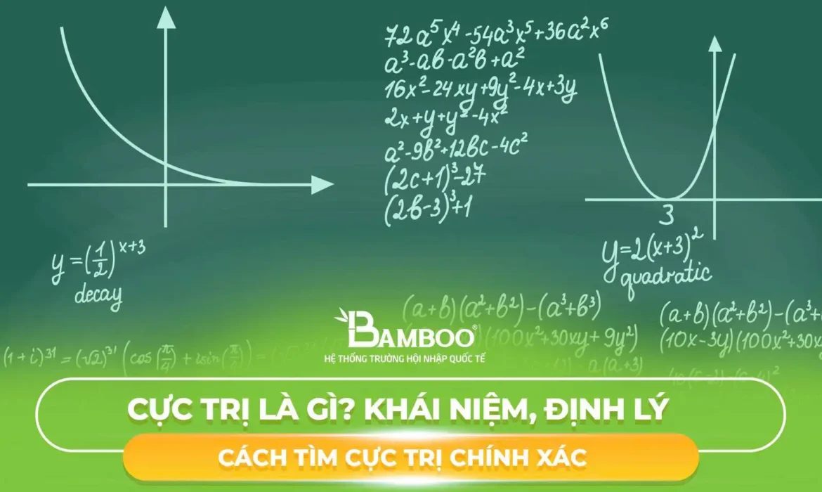 Cực Trị Là Gì? Khái Niệm, Định Lý Và Cách Tìm Cực Trị Chính Xác