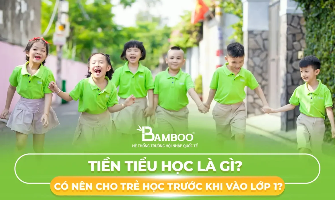Tiền Tiểu Học Là Gì? Có Nên Cho Trẻ Học Trước Khi Vào Lớp 1?