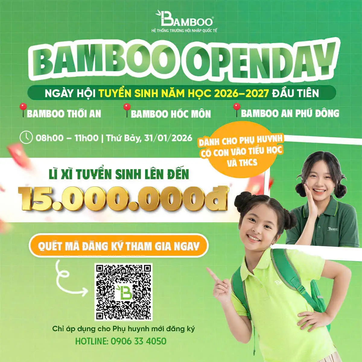 BAMBOO OPEN DAY 2026 BAMBOO OPEN DAY 2026