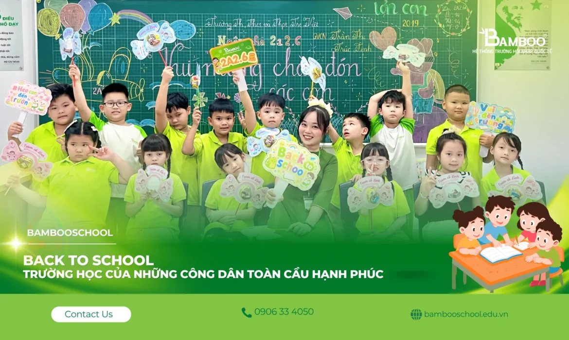 Bamboo School chào đón học sinh trở lại trường năm học 2026–2027