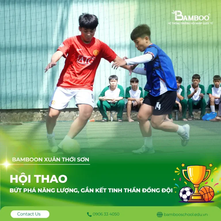 Hội thao Bamboo Xuân Thới Sơn – Bứt phá năng lượng, gắn kết tinh thần đồng đội