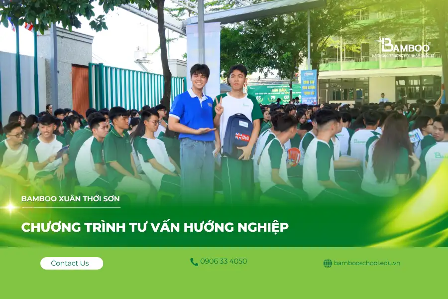 Bamboo Xuân Thới Sơn tổ chức chương trình tư vấn hướng nghiệp cho học sinh THPT