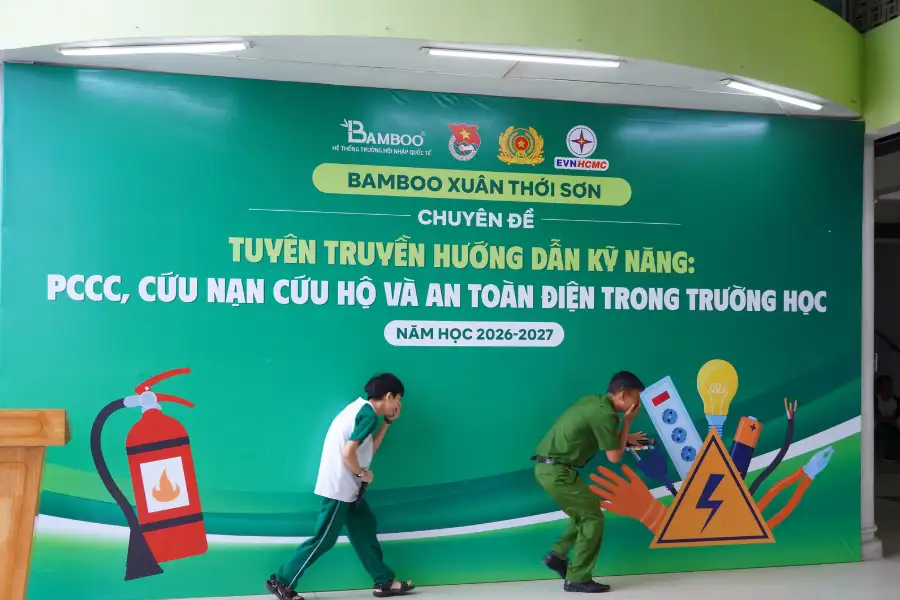 Bamboo Xuân Thới Sơn tổ chức chuyên đề PCCC và an toàn điện