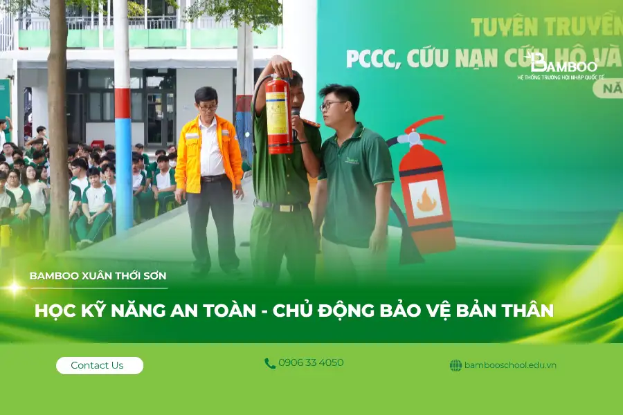 Bamboo Xuân Thới Sơn tổ chức chuyên đề PCCC và an toàn điện